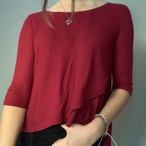 Red Hollister sweater